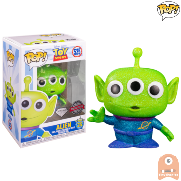 POP! Disney Alien Glitter Diamond Collection #525 Toy Story Exclusive
