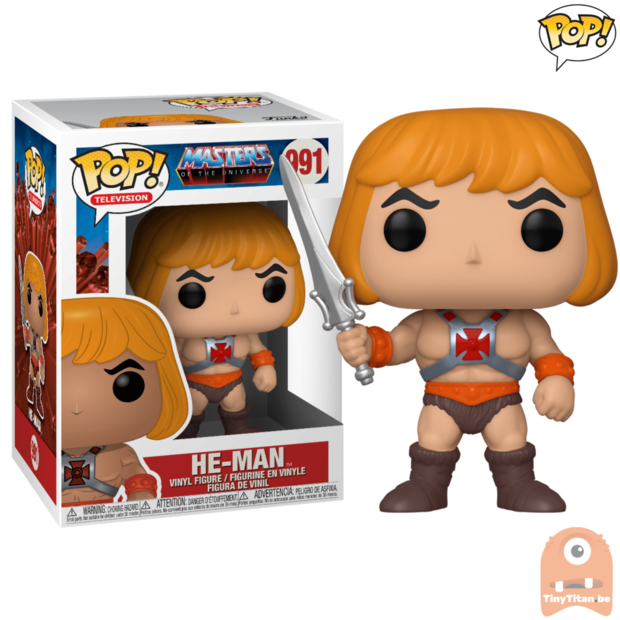 POP!  TV He-Man Raising Sword #991 Masters of the Universe 
