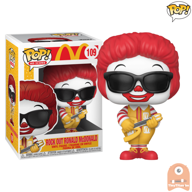 POP! Ad Icons Rock Out Ronald #109 McDonald's 