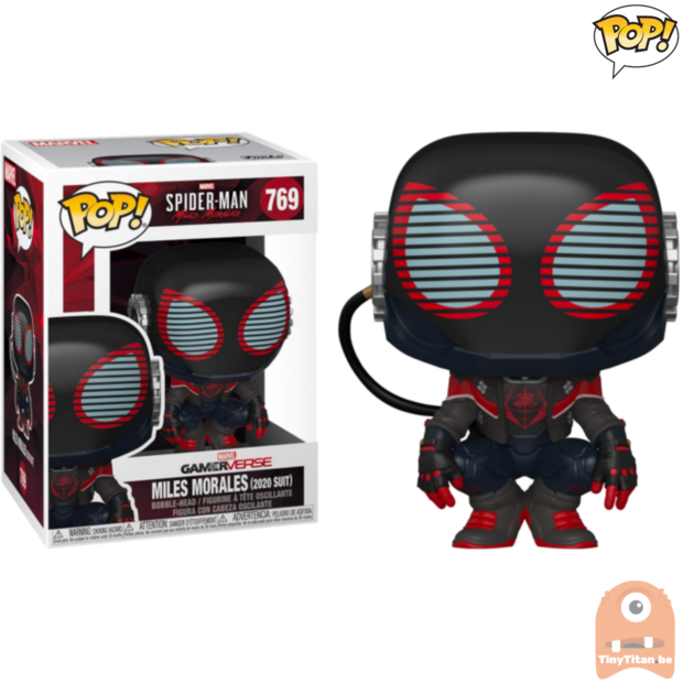 POP! Marvel Miles Morales 2020 Suit #769 Spider-Man GameVerse 
