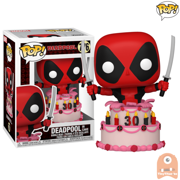 POP! Marvel Deadpool in Cake 30th #776 Deadpool 
