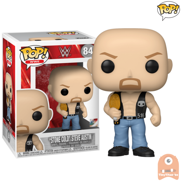 POP! Sports Stone Cold Steve Austin w/ Belt #84 WWE 