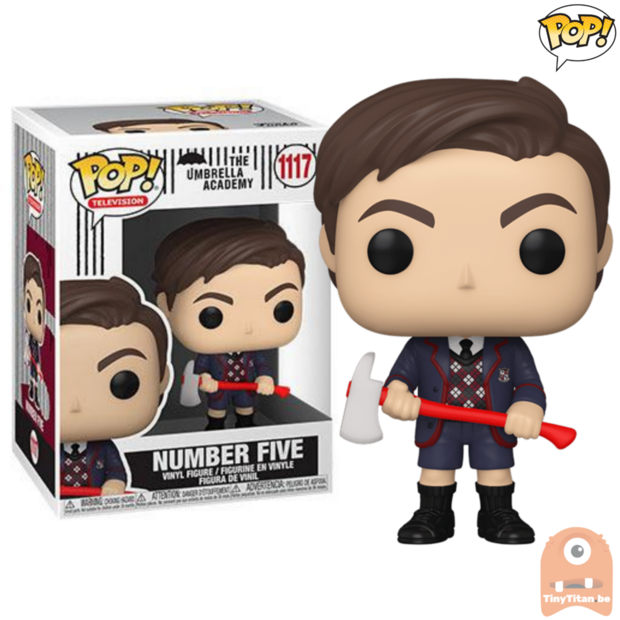 POP! TV Number Five #1117 The Umbrella Academy S2