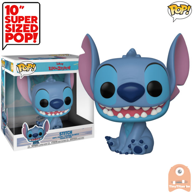 POP! Disney Stitch Super Sized 10 INCH #1046 Lilo &amp; Stitch
