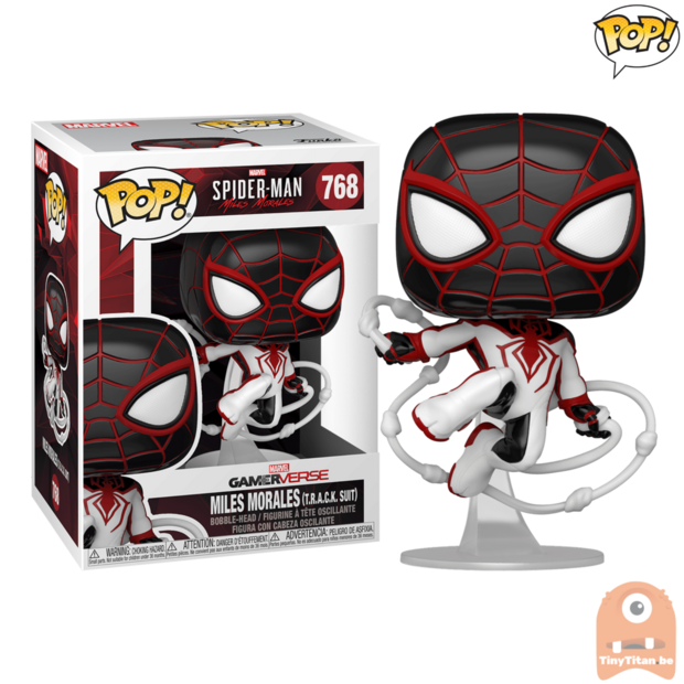 POP! Marvel Miles Morales Track Suit #768 Spider-Man