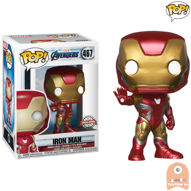 POP! Marvel Iron Man #467 The Avengers EndGame Exclusive
