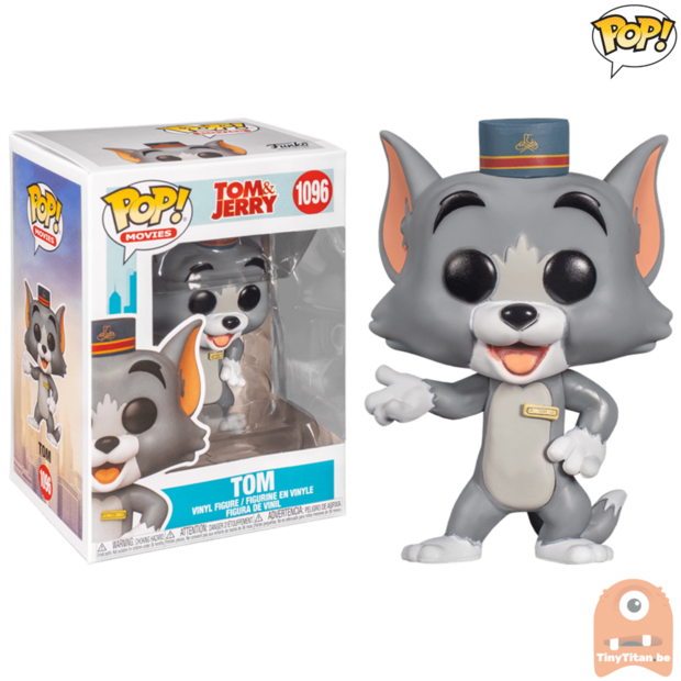 POP! Animation Tom as Bell Boy #1096 Tom &amp; Jerry 