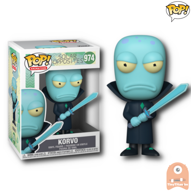 POP! Animation Korvo #974 Solar Opposites 