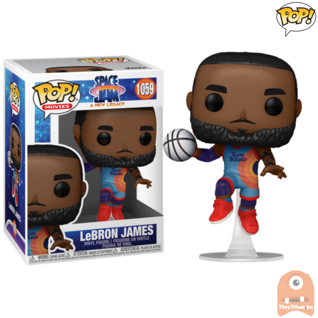 POP! Movies Le Bron James Slam Dunk #1059  Space Jam A New Legacy