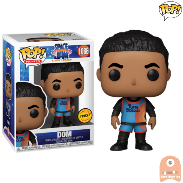 POP! Movies Dom Tune Squad CHASE #1086  Space Jam A New Legacy Exclusive