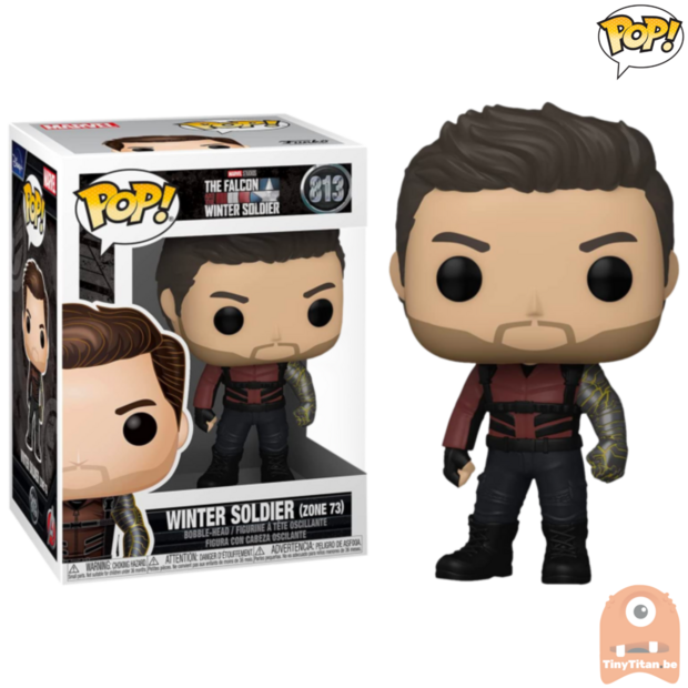 POP! MarvelWinter Soldier Zone 73 #813 The Falcon and The Winter Soldier 