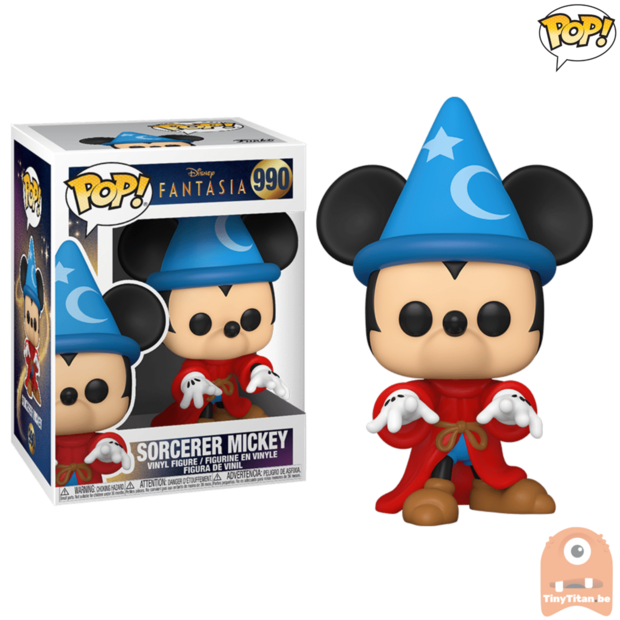 POP! Disney Sorcerer Mickey #990 Fantasia 80th Anniversary 