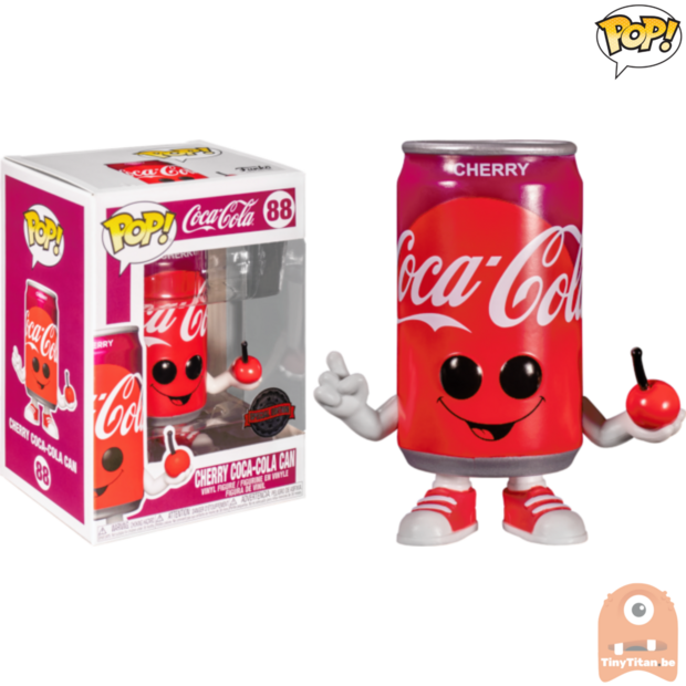 POP! Ad Icons Cherry Coca-Cola Can #88 Coca-Cola Exclusive