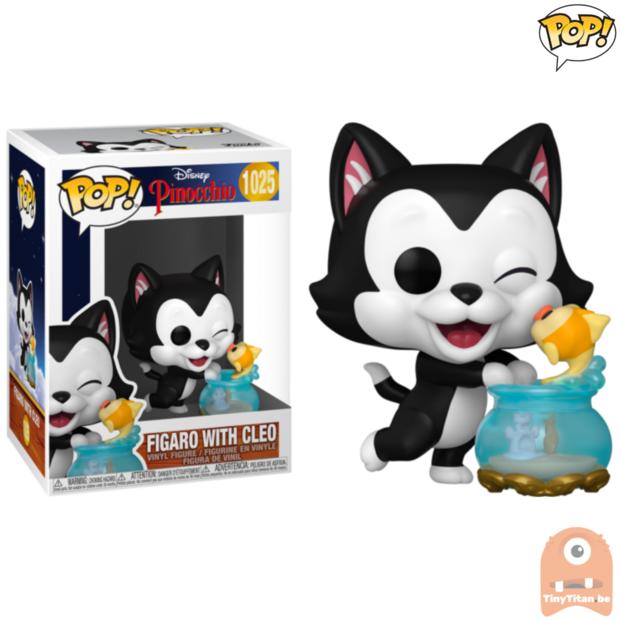 POP! Disney Figaro w/ Cleo Kissing #1025 Pinocchio 