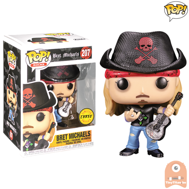 POP! Rocks Bret Michaels CHASE #207 