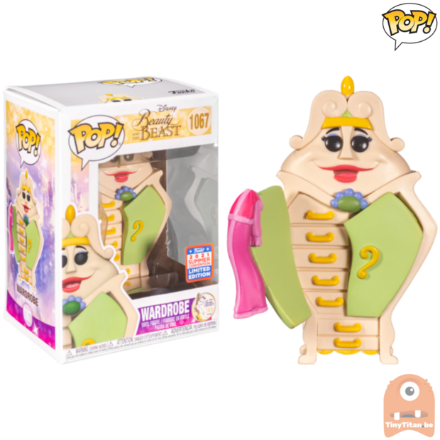 POP! Disney Wardrobe #1067 Beauty and the Beast SDCC 2021 Funkon Summer Convention Exclusive LE 