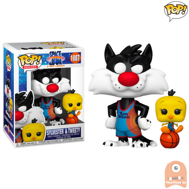 POP! Movies Sylvester &amp; Tweety  #1087  Space Jam A New Legacy