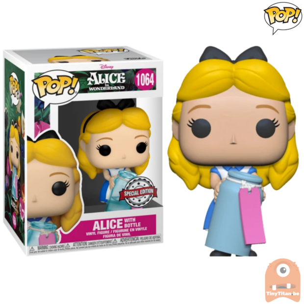 POP! Disney Alice w/ Bottle #1064 Alice in Wonderland Exclusive 