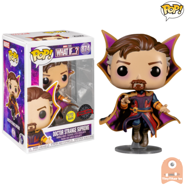 POP! Marvel Doctor Strange Supreme GITD #874 What If? Exclusive 