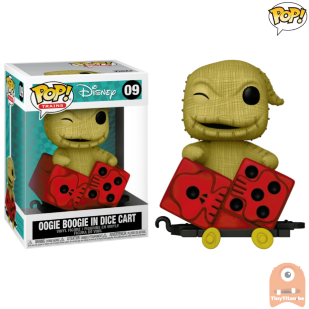 POP! Disney Oogie Boogie in Dice Cart 09 The Nightmare Before Christmas 