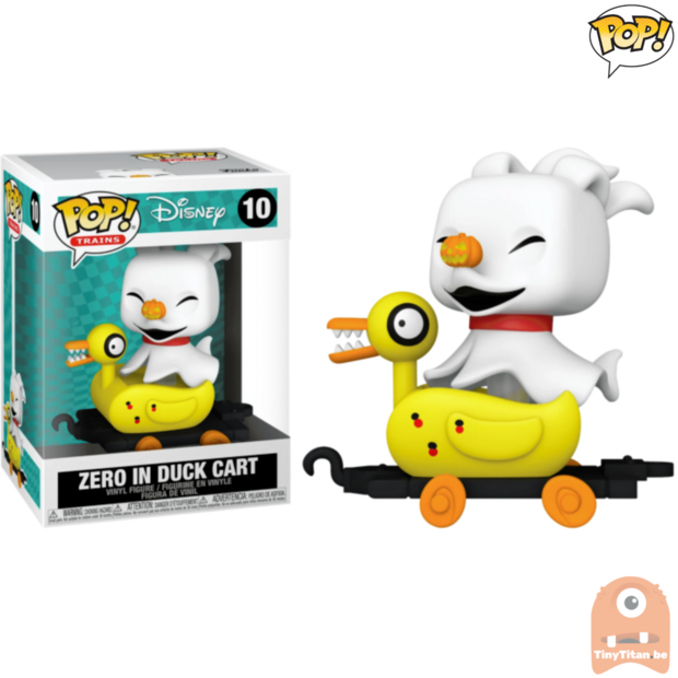 POP! Disney Zero In Duck Cart 10 The Nightmare Before Christmas 