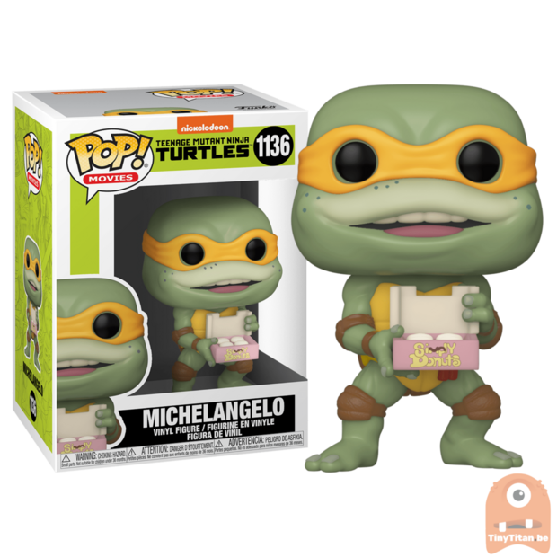 POP! Movies Michelangelo 1136 Teenage Mutant Ninja Turtles Movie 