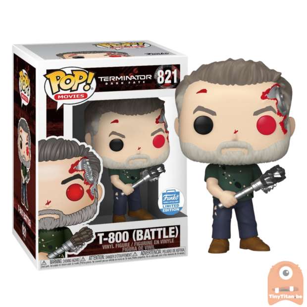 POP! Movies T-800 Battle #821 Terminator Dark Fate Exclusive