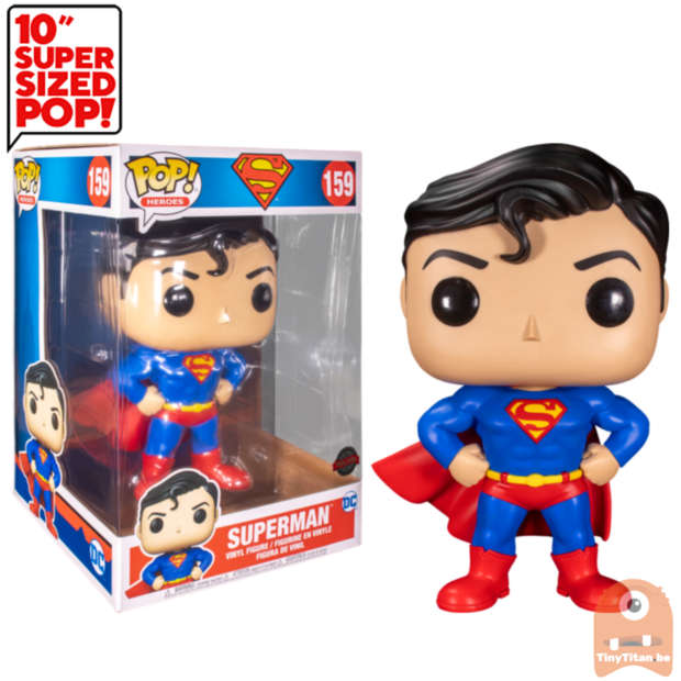 POP! Superman 10 INCH 159 DC Comics Exclusive 