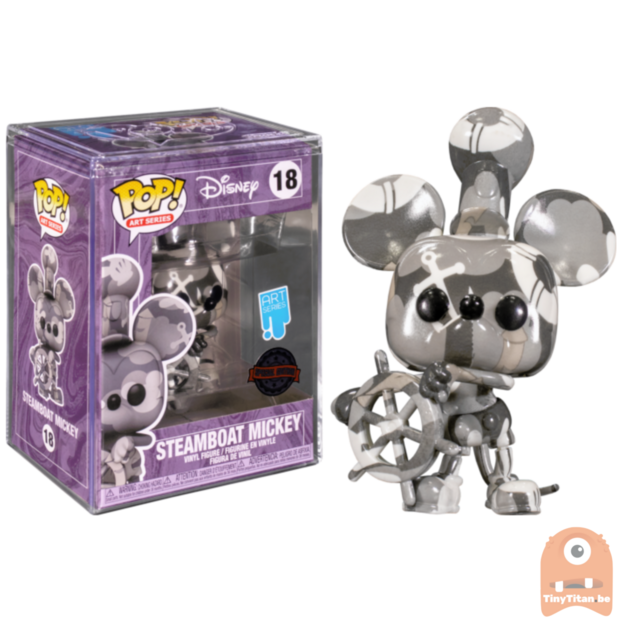 POP! Disney Artist Series SteamBoat Mickey w/ Case Exclusive