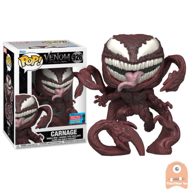 POP! Marvel Carnage NYCC 2021 Venom Let there Be Carnage Exclusive LE