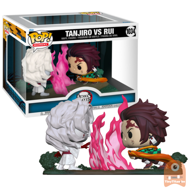 POP!  Animation Moment Tanjiro Vs Rui 1034 Demon Slayer