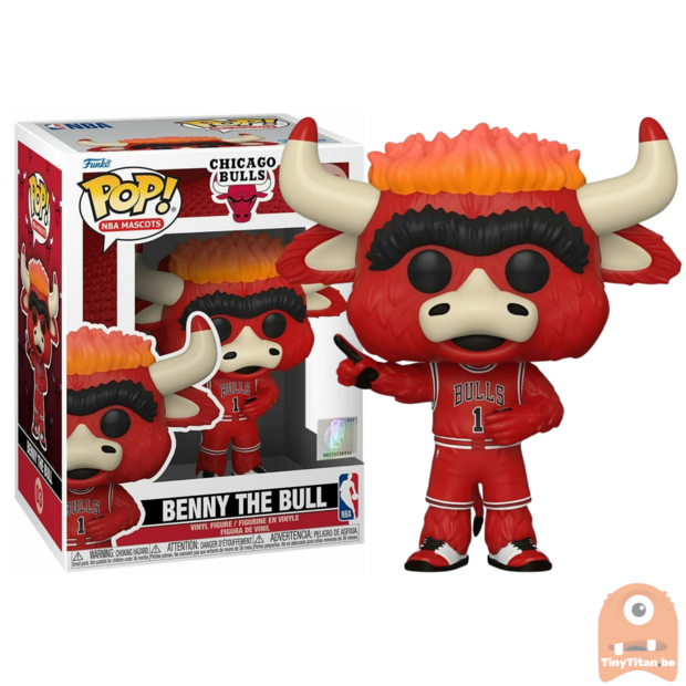 POP! SPORTS Benny The Bull 03 Chicago Bulls NBA Mascot 
