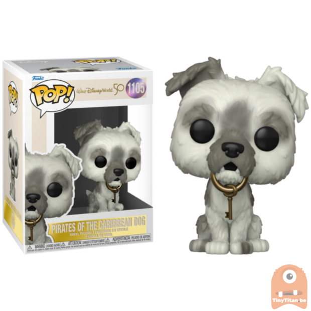 POP! Disney Pirates of The Caribbean Dog  1105 Walt Disney World 50 years