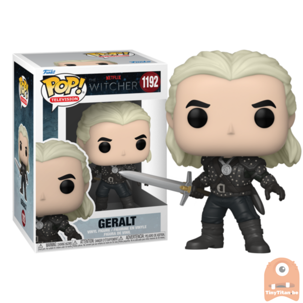 POP! TV Geralt 1192 The Witcher Netflix 