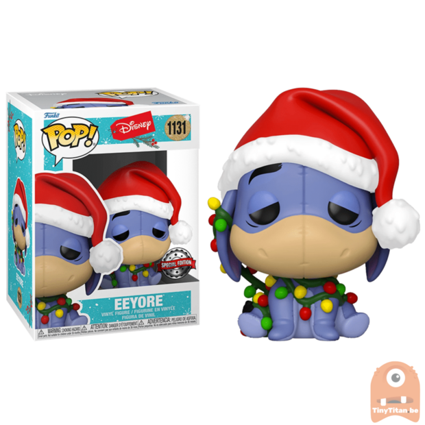 POP! Disney Eeyore w/ Lights 1131 Holiday Exclusive 