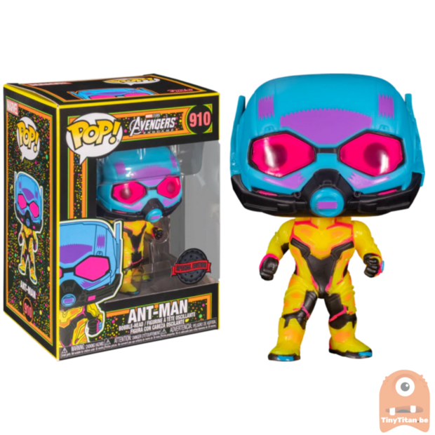POP! Marvel Ant-Man BlackLight 910 Marvel Avengers Exclusive 