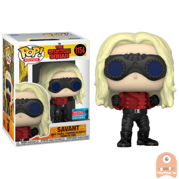 POP! Movies Savant 1154 The Suicide Squad NYCC 2021 Virtual Con Fall Convention Exclusive LE 