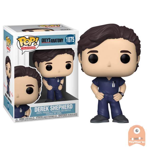 POP! TV Derek Shepherd 1075 Grey's Anatomy 