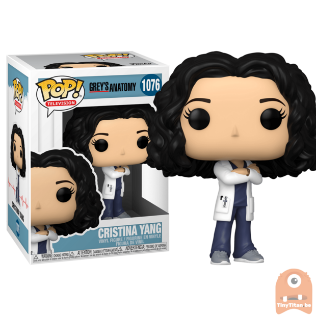 POP! TV Cristina yang 1076 Grey's Anatomy 