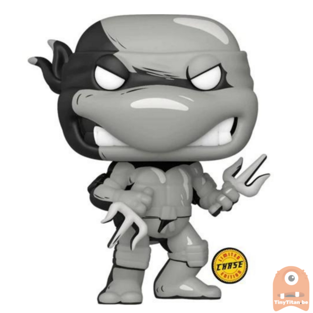 POP! Comic Raphael Black &amp; White CHASE 31 Eastman and Laird's TMNT Exclusive