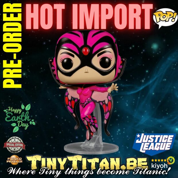 Funko POP! Black Orchid - DC Justice League Earth Day Exclusive Pre-order