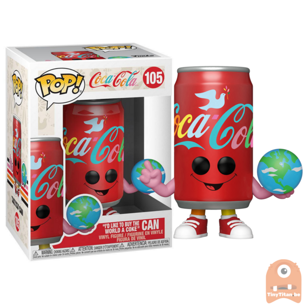 POP! Ad Icons Coca-Cola  World a Coke Can 105 Coca-Cola