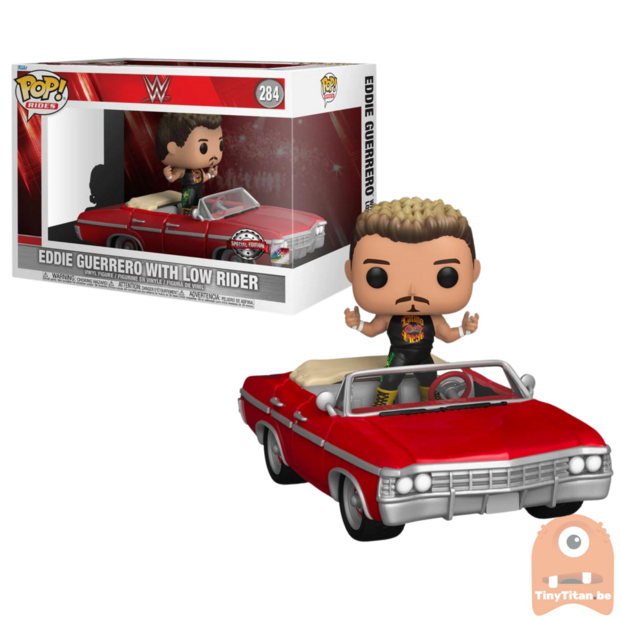 POP! Rides WWE Eddie Guerrero w/ Low Rider 284 Exclusive 