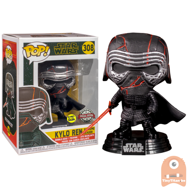 POP! Star Wars Kylo Ren Supreme Leader GITD 308 Episode IX - The Rise of Skywalker Exclusive