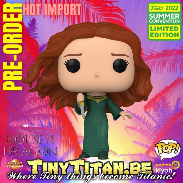 Funko POP! TV  Alicent Hightower w/ Dagger - House of the Dragon GOTD SDCC 2022 Exclusive LE - Pre-order