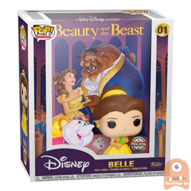 POP! Disney VHS Cover: Beauty and the Beast - Belle 01 Exclusive 