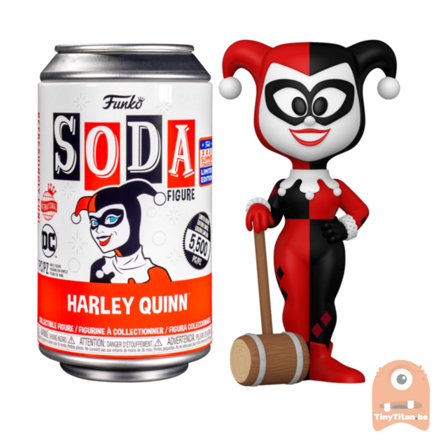 Vinyl Soda Figure Harley Quinn LE 5500 SDCC