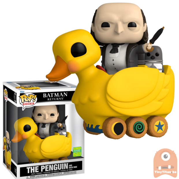 POP! Rides The Penguin and Duck Ride 288 Batman Returns SDCC 2022 Exclusive LE 