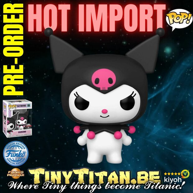 Funko POP! Sanrio hello Kitty and Friends Kuromi Hooded Exclusive Pre-order