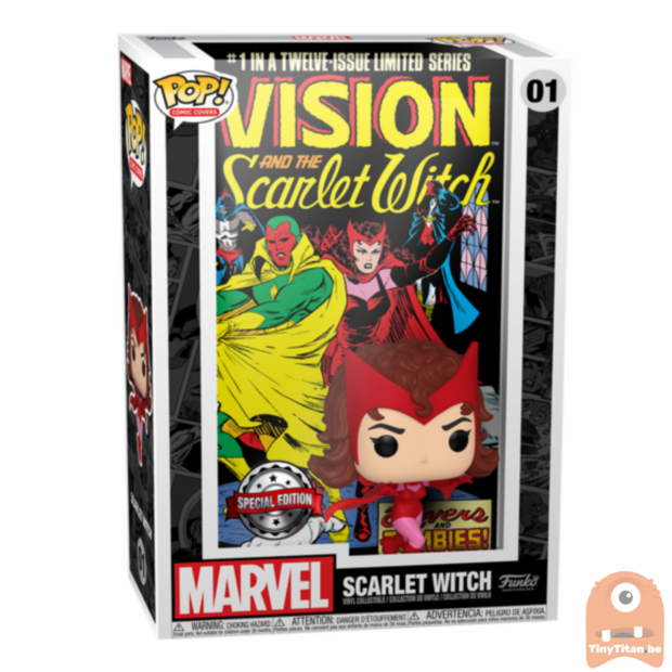 POP! Marvel Comic Cover: Scarlet Witch 01 Exclusive